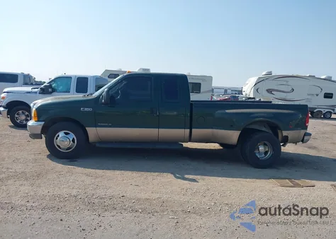 1999 Ford F-350 из США, поврежденный, VIN 0FTWX32F3XED93336